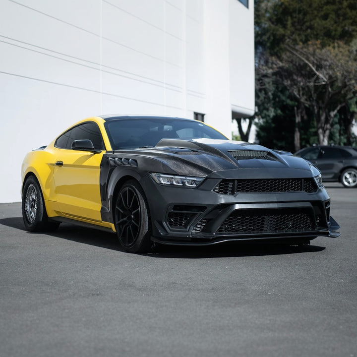 2015-17 Ford Mustang | S650 GTD Style Front Bumper Cover Conversion Kit