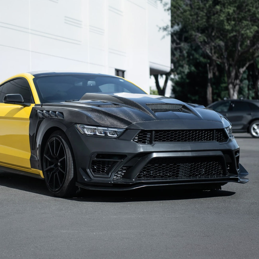 2015-17 Ford Mustang | S650 GTD Style Front Bumper Cover Conversion Kit