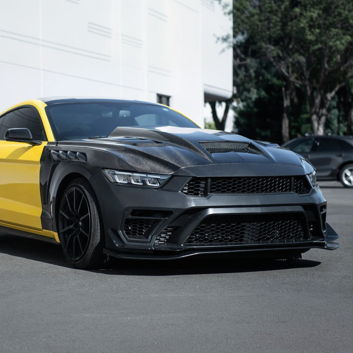 2015-17 Ford Mustang | S650 GTD Style Front Bumper Cover Conversion Kit
