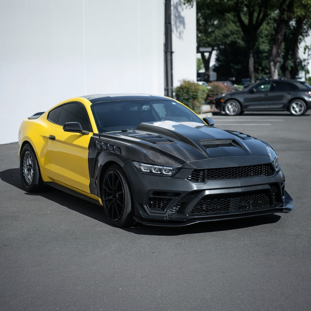 2015-17 Ford Mustang | S650 GTD Style Front Bumper Cover Conversion Kit
