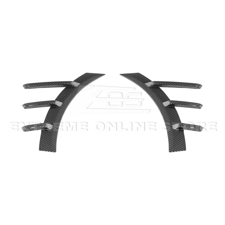 2023-Up BMW G87 M2 DRY CARBON FIBER Add-On Fender Wheel Arch Trim Cover