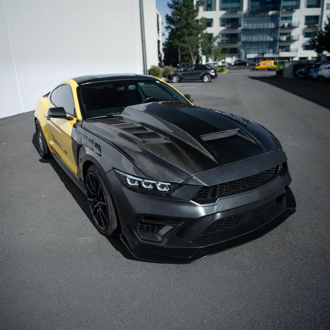2015-17 Ford Mustang | S650 GTD Style Front Bumper Cover Conversion Kit