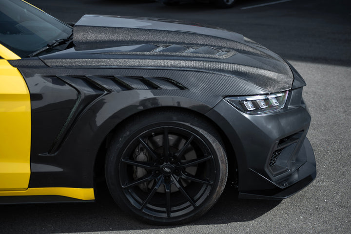2015-17 Ford Mustang | S650 GTD Style Front Bumper Cover Conversion Kit