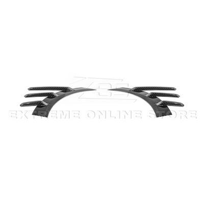 2023-Up BMW G87 M2 DRY CARBON FIBER Add-On Fender Wheel Arch Trim Cover