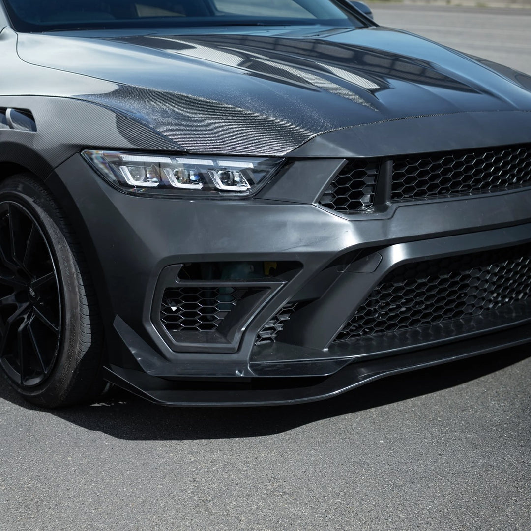 2015-17 Ford Mustang | S650 GTD Style Front Bumper Cover Conversion Kit