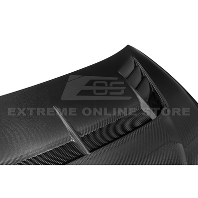 2023-Up Toyota GR Corolla VRS Style Front Vented Bumper Hood