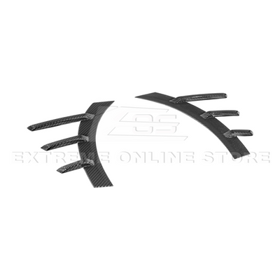 2023-Up BMW G87 M2 DRY CARBON FIBER Add-On Fender Wheel Arch Trim Cover