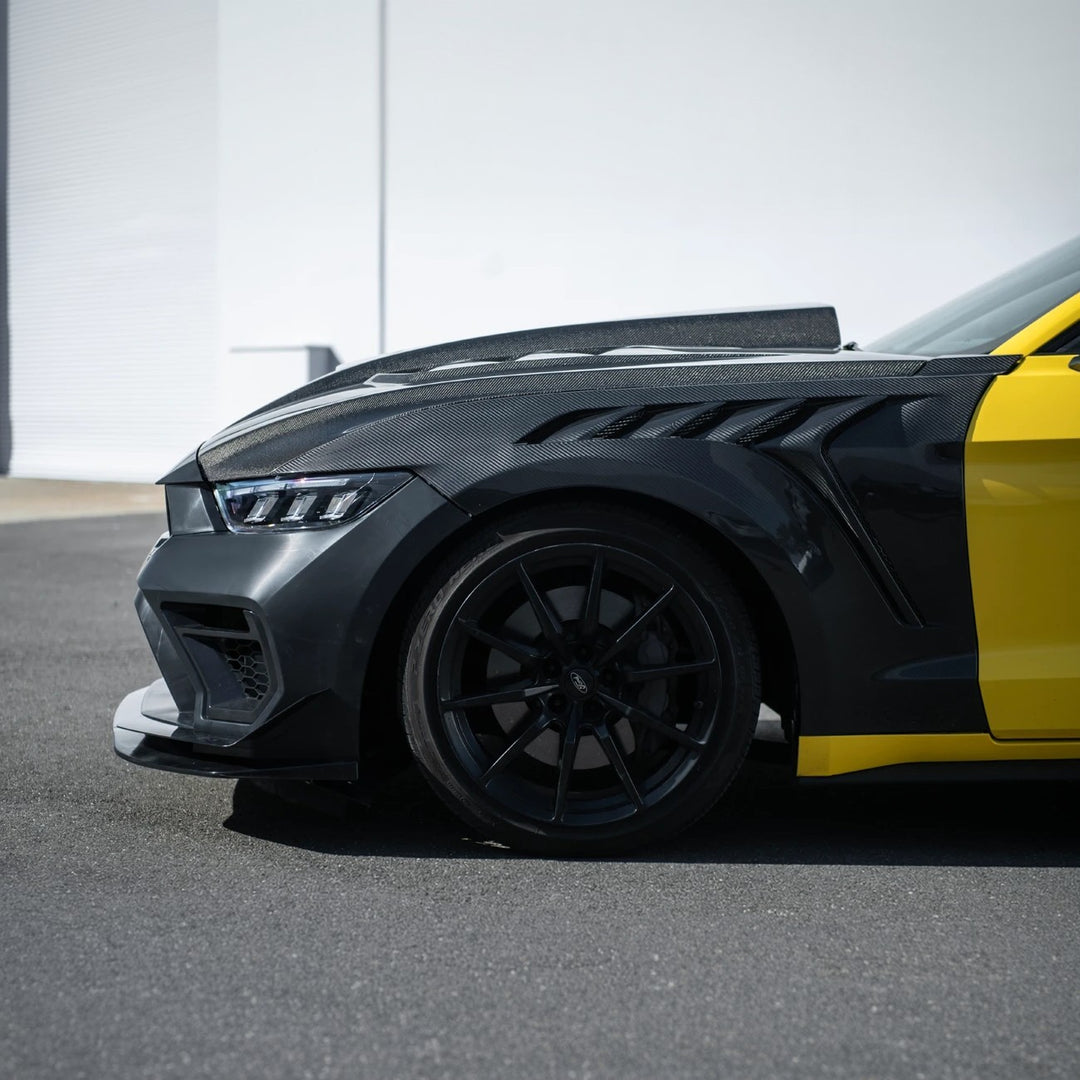 2015-17 Ford Mustang | S650 GTD Style Front Bumper Cover Conversion Kit