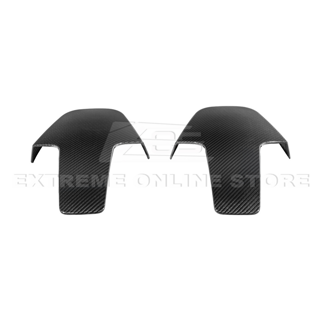 BMW G87 G80 G82 M2 M3 M4 S58 | Dry CARBON FIBER Tape-On Headrest Cover Pair