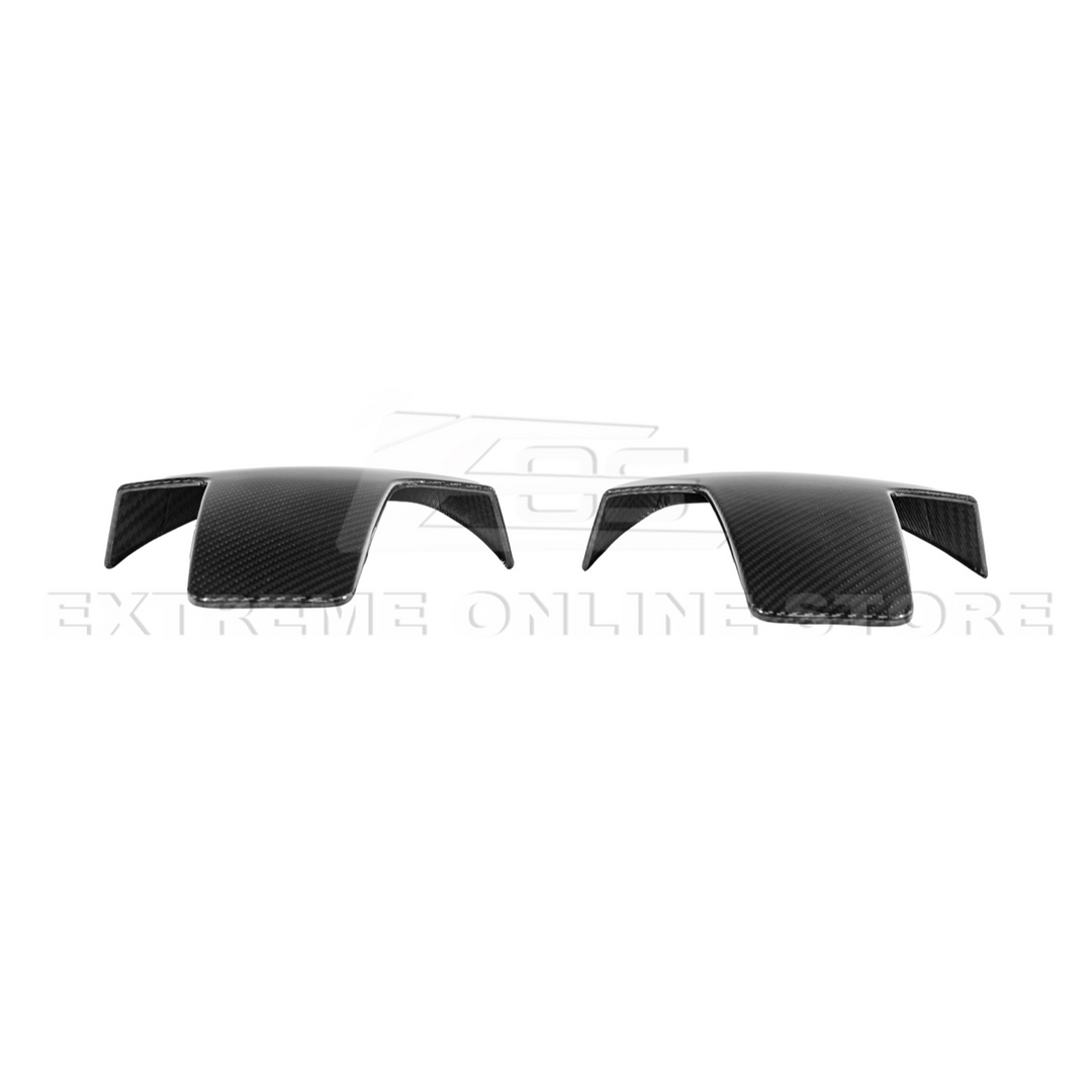 BMW G87 G80 G82 M2 M3 M4 S58 | Dry CARBON FIBER Tape-On Headrest Cover Pair