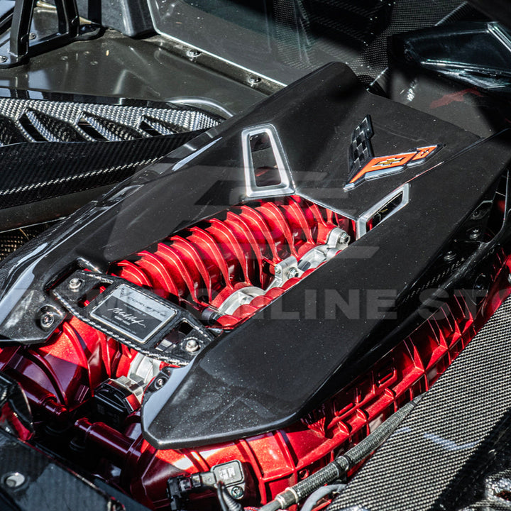 Chevrolet Corvette C8 Z06 DRY CARBON FIBER Engine Cover