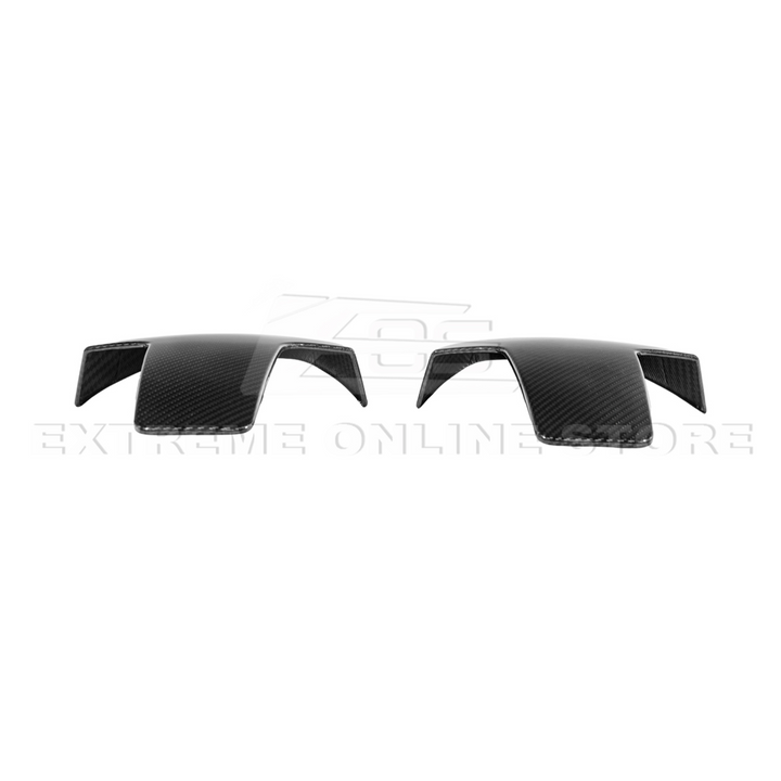 BMW G87 G82 M2 M4 Dry CARBON FIBER Tape-On Full Seat Back Cover Pair