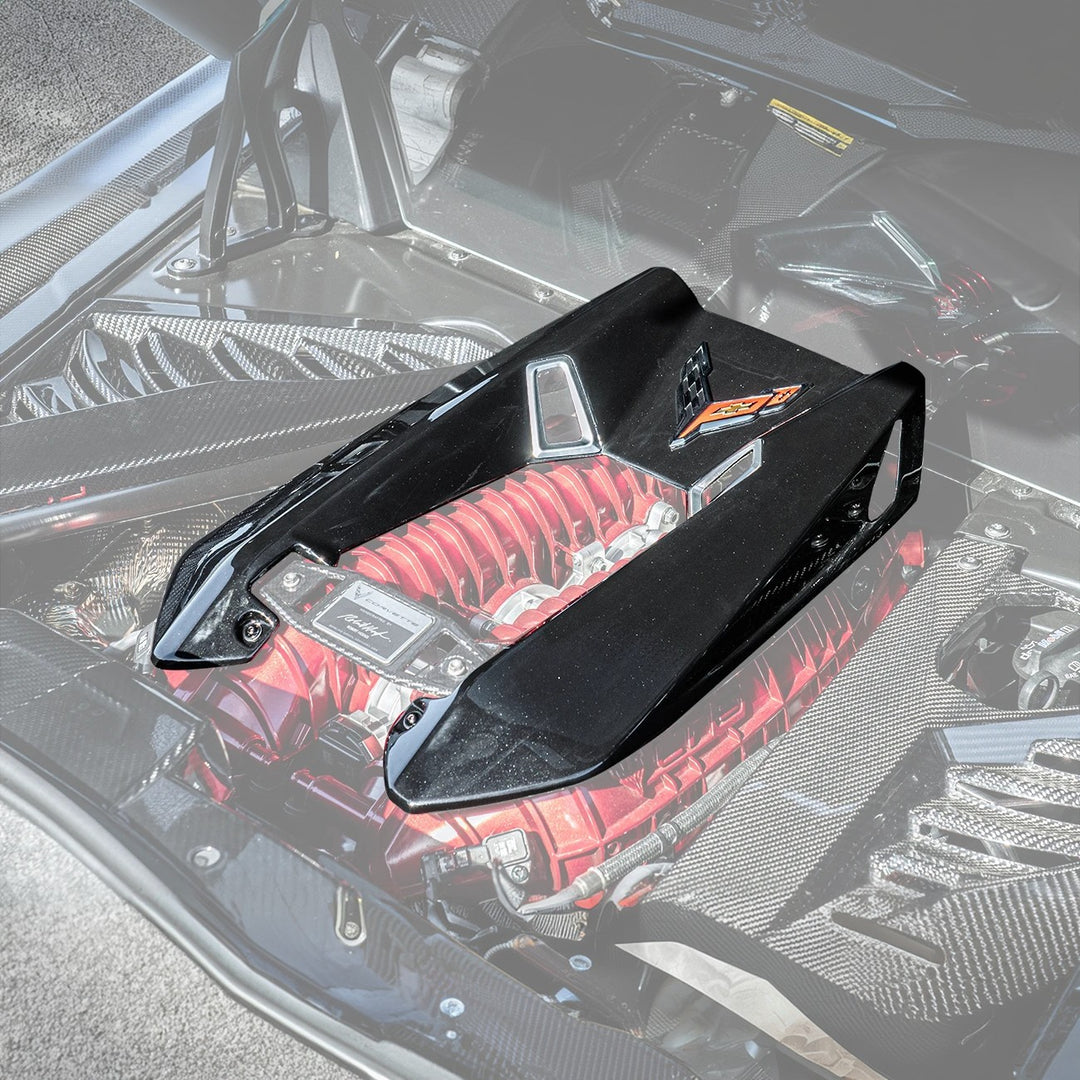 Chevrolet Corvette C8 Z06 DRY CARBON FIBER Engine Cover