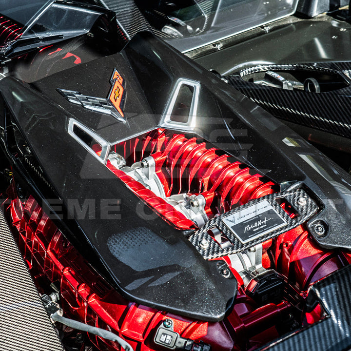 Chevrolet Corvette C8 Z06 DRY CARBON FIBER Engine Cover
