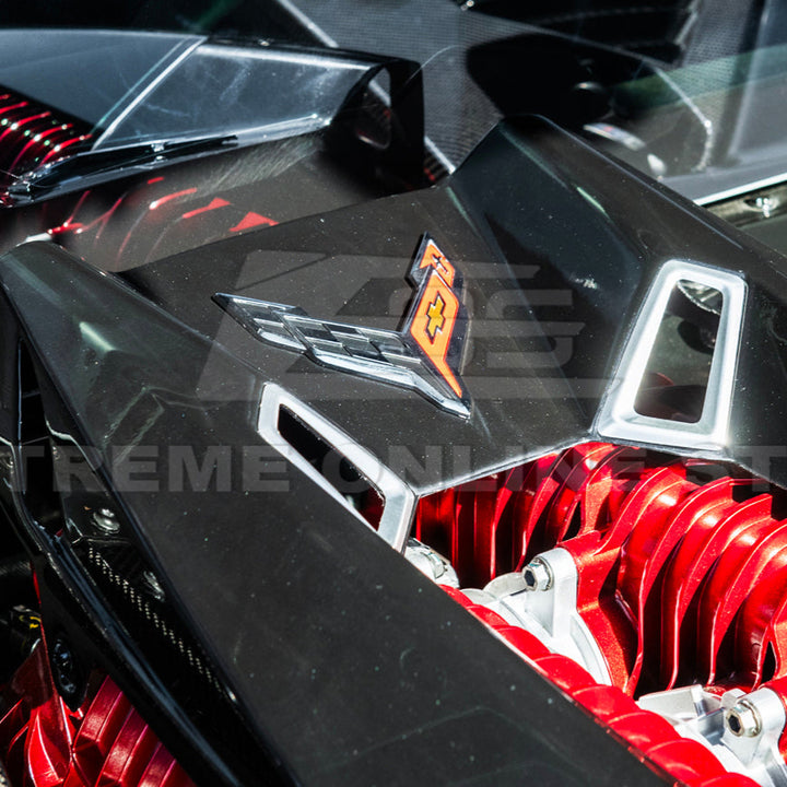 Chevrolet Corvette C8 Z06 DRY CARBON FIBER Engine Cover