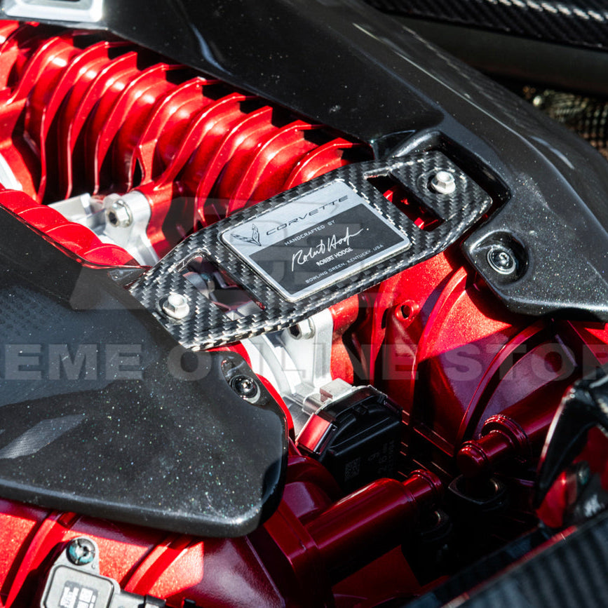 Chevrolet Corvette C8 Z06 DRY CARBON FIBER Engine Cover