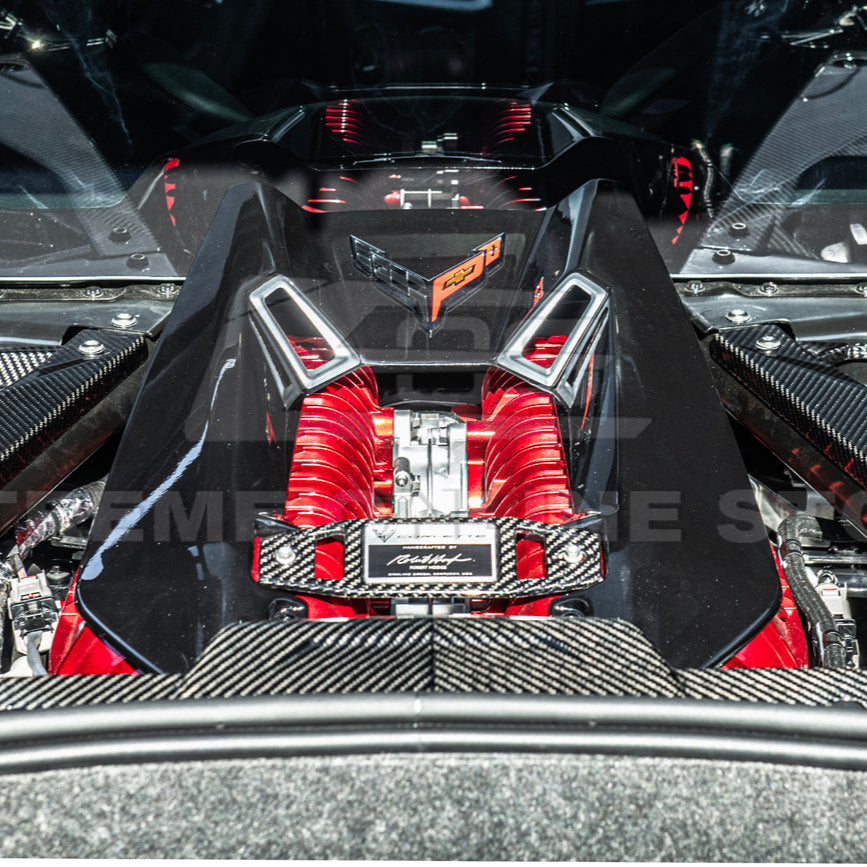 Chevrolet Corvette C8 Z06 DRY CARBON FIBER Engine Cover