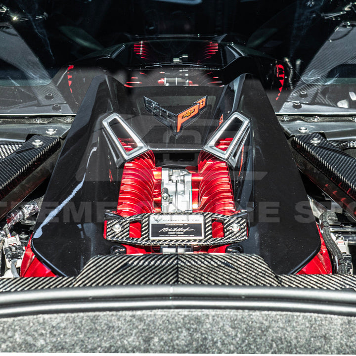 Chevrolet Corvette C8 Z06 DRY CARBON FIBER Engine Cover