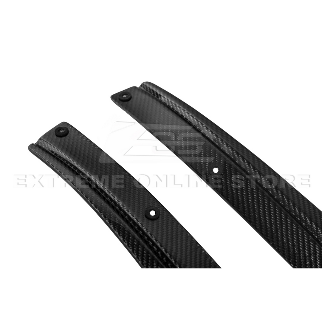 2016-19 Cadillac CTS-V Front Splitter &amp; Side Wheel