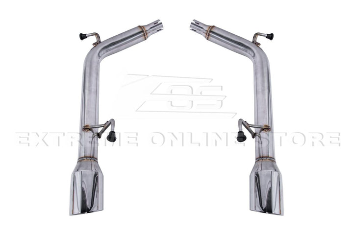 2007-2014 Infiniti G35 G37 Sedan Muffler Delete Axle Back Dual Burnt Tips Exhaust