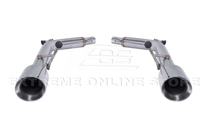 2007-2014 Infiniti G35 G37 Sedan Muffler Delete Axle Back Dual Burnt Tips Exhaust