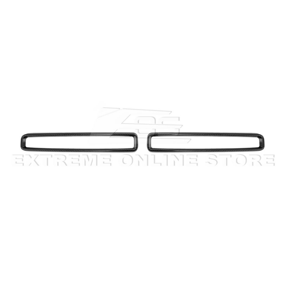 2015-23 Dodge Challenger Front Bumper Grille Trim Insert Overlay