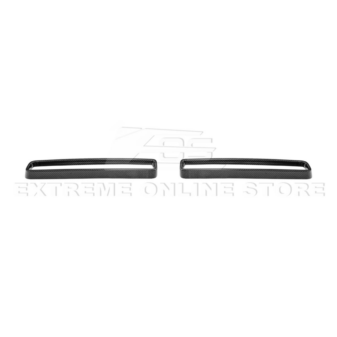2015-23 Dodge Challenger Front Bumper Grille Trim Insert Overlay