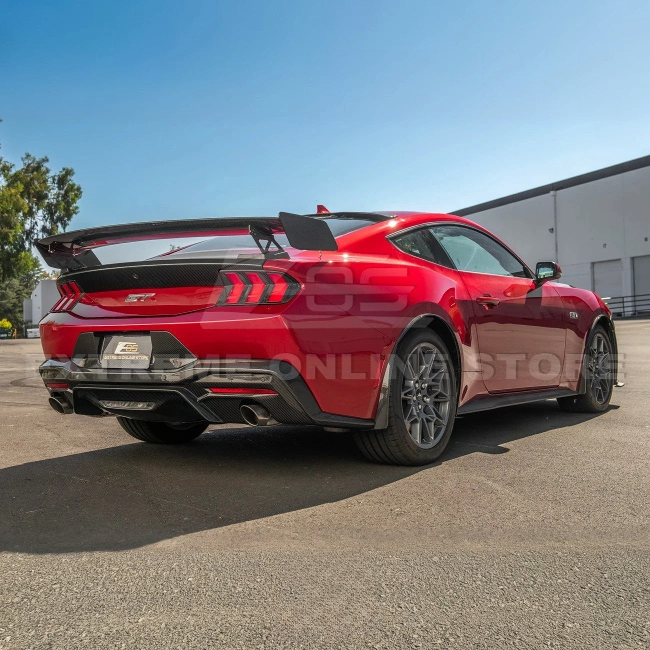 2024-Up Mustang | GT500 Rear High Wing Spoiler