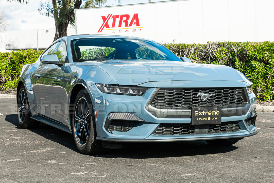 2024+Ford Mustang DRY CARBON FIBER Front Lower Side Grille