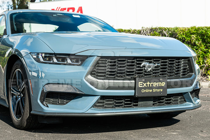 2024+Ford Mustang DRY CARBON FIBER Front Lower Side Grille
