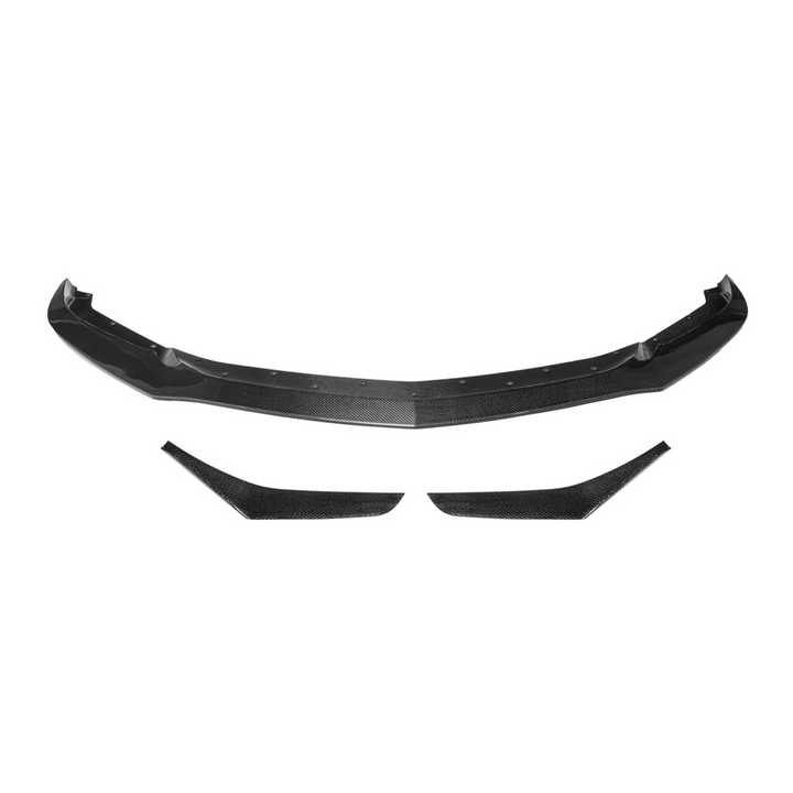 2020-24 Cadillac CT5-V Blackwing Package Style Carbon Fiber Front Lip Splitter Canards