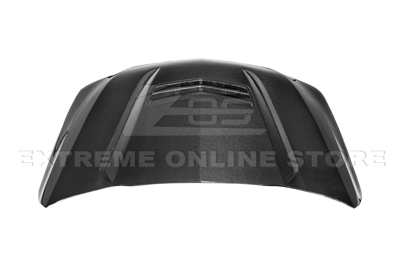 2020-Up Cadillac CT4 Blackwing Bumper Hood Vented Cover