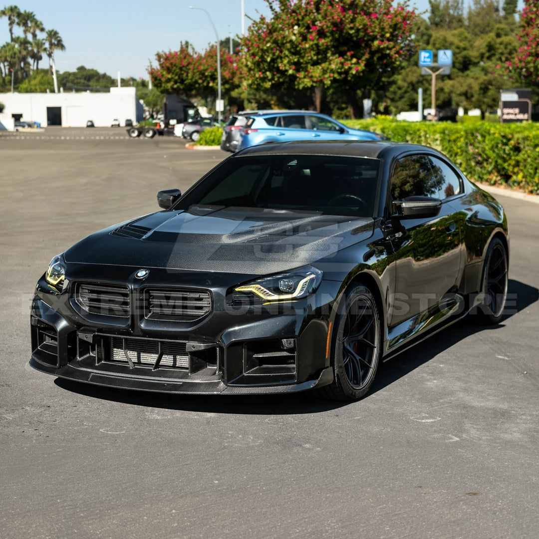2021-Up BMW G87 M2 G80 M3 G82 M4 | Factory Style DRY CARBON FIBER Mirror Cover Cap
