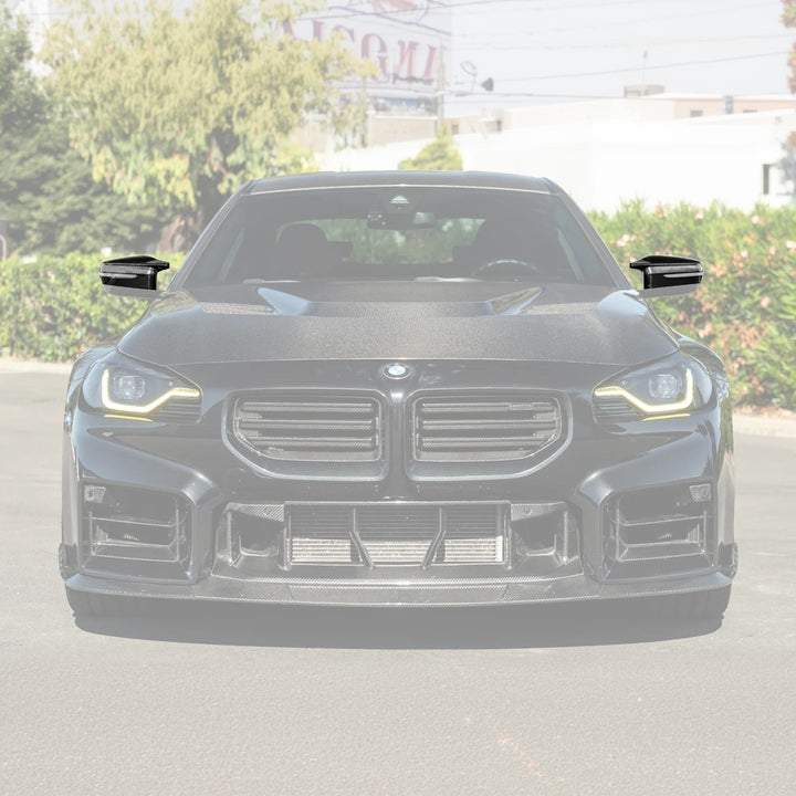 2021-Up BMW G87 M2 G80 M3 G82 M4 | Factory Style DRY CARBON FIBER Mirror Cover Cap