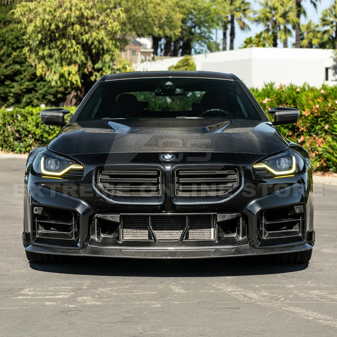 2023-Up BMW G87 M2 Factory Style DRY Carbon Fiber Front Side Duct Vents