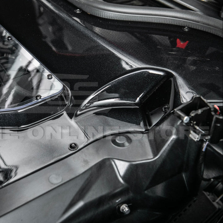 Corvette C8 HTC DRY Carbon Fiber Engine Bay Panel Cover