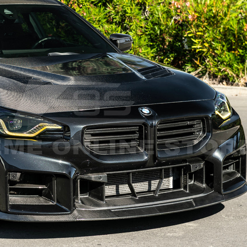 2023-Up BMW G87 M2 Factory Style DRY Carbon Fiber Front Side Duct Vents