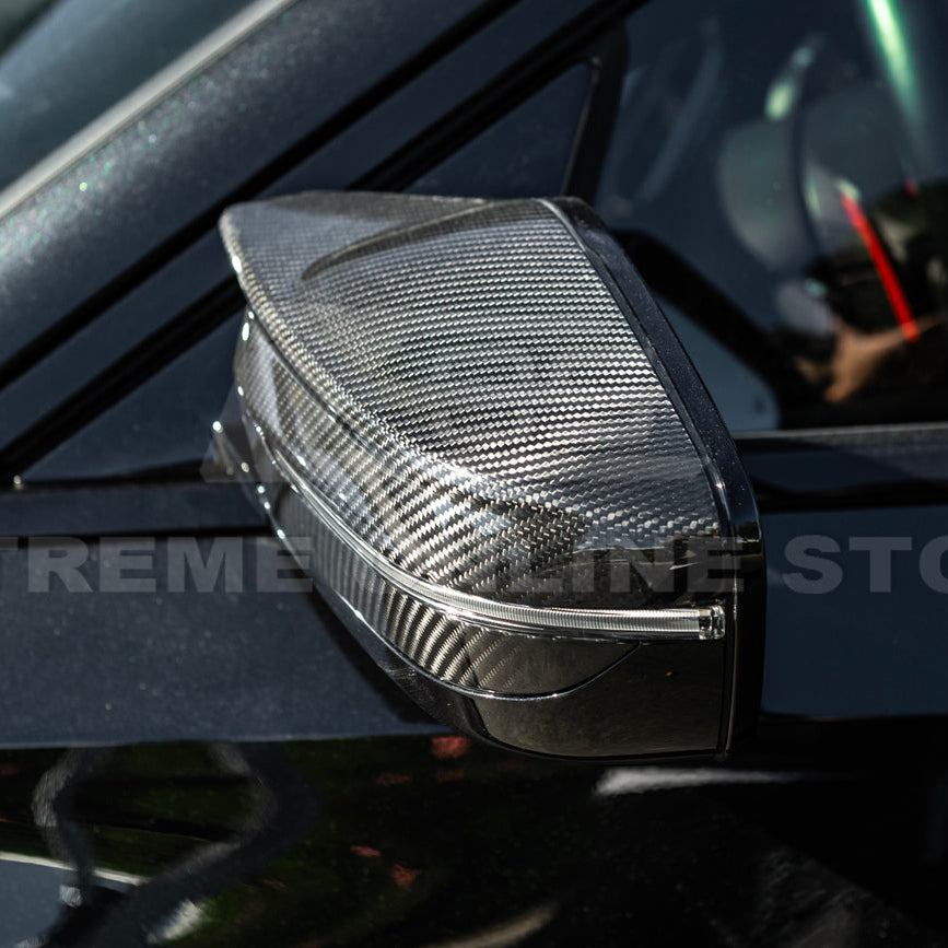 2021-Up BMW G87 M2 G80 M3 G82 M4 | Factory Style DRY CARBON FIBER Mirror Cover Cap