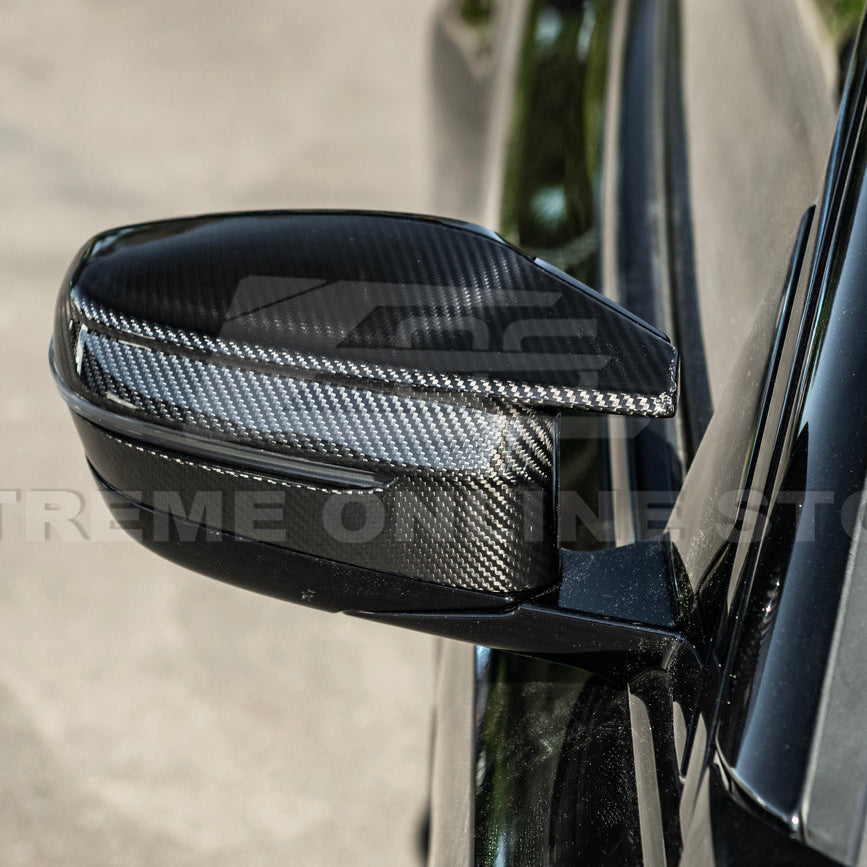 2021-Up BMW G87 M2 G80 M3 G82 M4 | Factory Style DRY CARBON FIBER Mirror Cover Cap