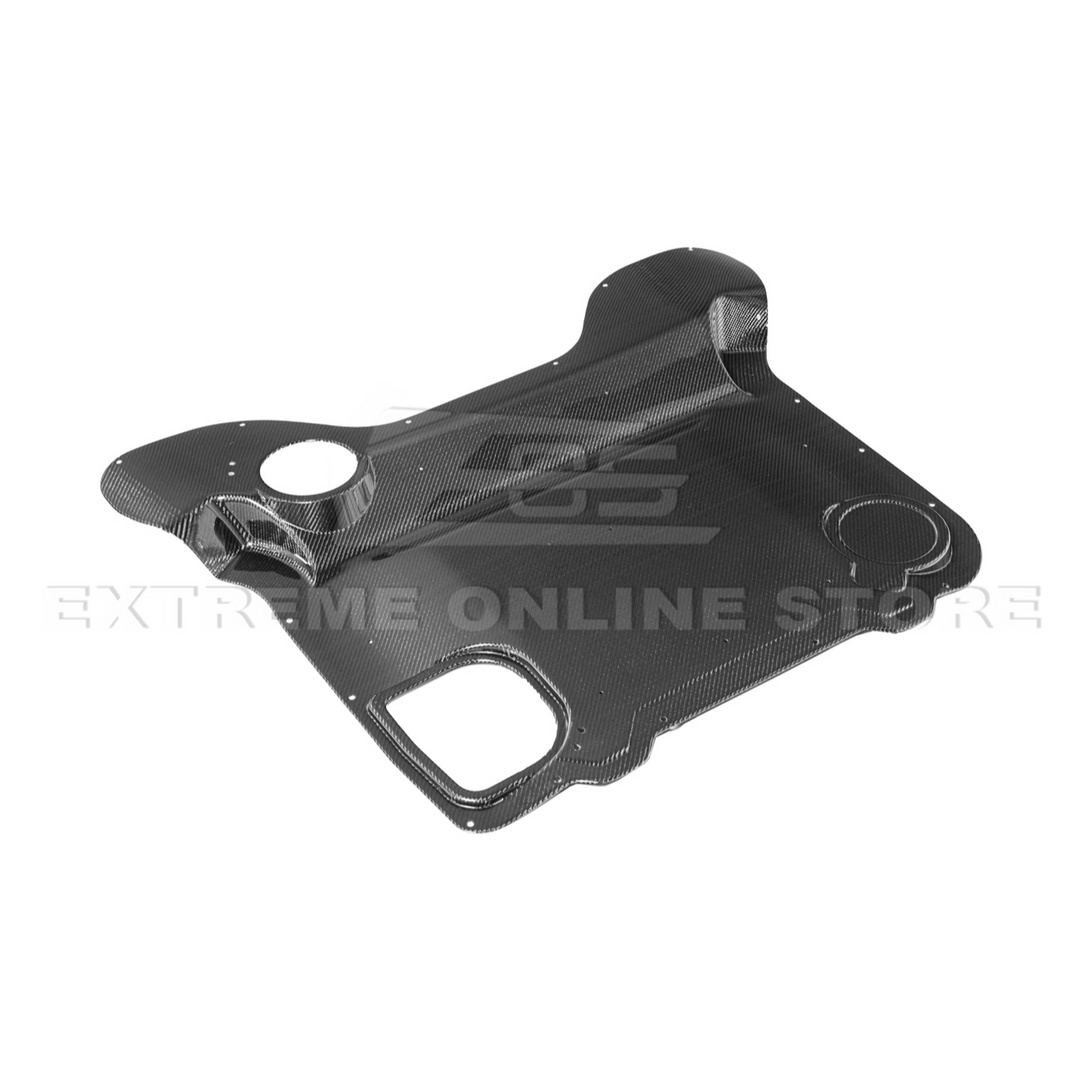 Corvette C8 HTC DRY Carbon Fiber Engine Bay Panel Cover