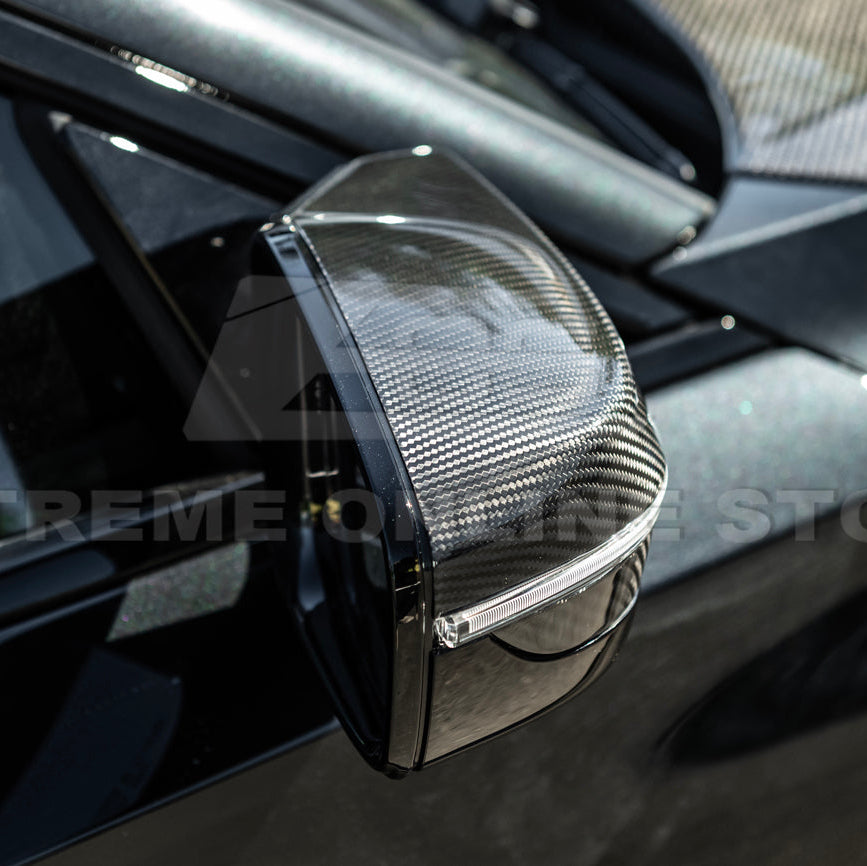 2021-Up BMW G87 M2 G80 M3 G82 M4 | Factory Style DRY CARBON FIBER Mirror Cover Cap