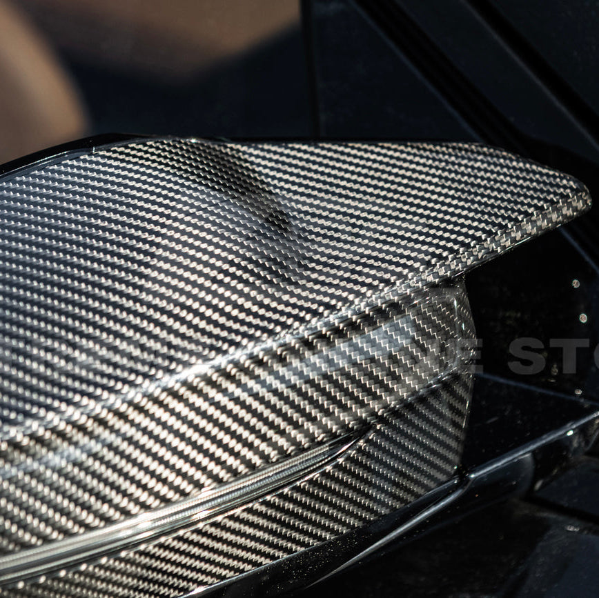 2021-Up BMW G87 M2 G80 M3 G82 M4 | Factory Style DRY CARBON FIBER Mirror Cover Cap