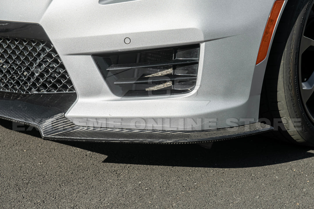 2016-19 Cadillac ATS-V Track Package Dry carbon Fiber Front Lip &amp; Side Wheel Arch