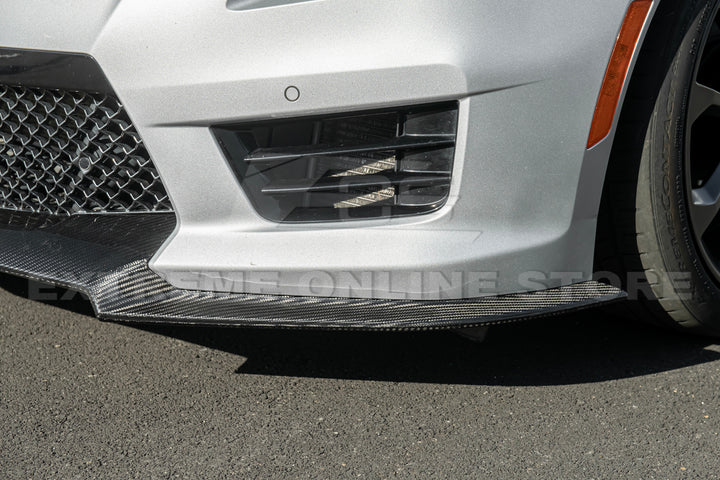 2016-19 Cadillac ATS-V Track Package Dry carbon Fiber Front Lip &amp; Side Wheel Arch