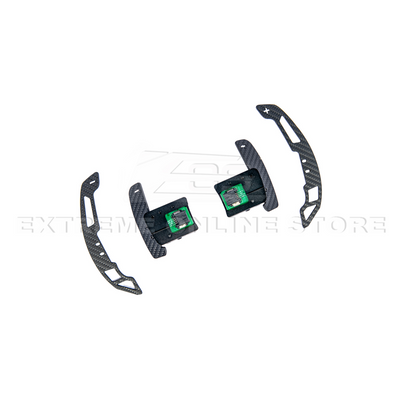 2015-23 Ford Mustang Steering Wheel Magnetic Paddle Shifter Pair