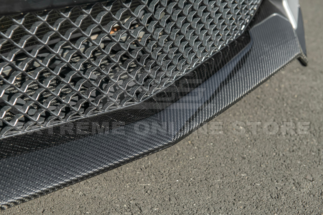 2016-19 Cadillac ATS-V Track Package Dry carbon Fiber Front Lip &amp; Side Wheel Arch