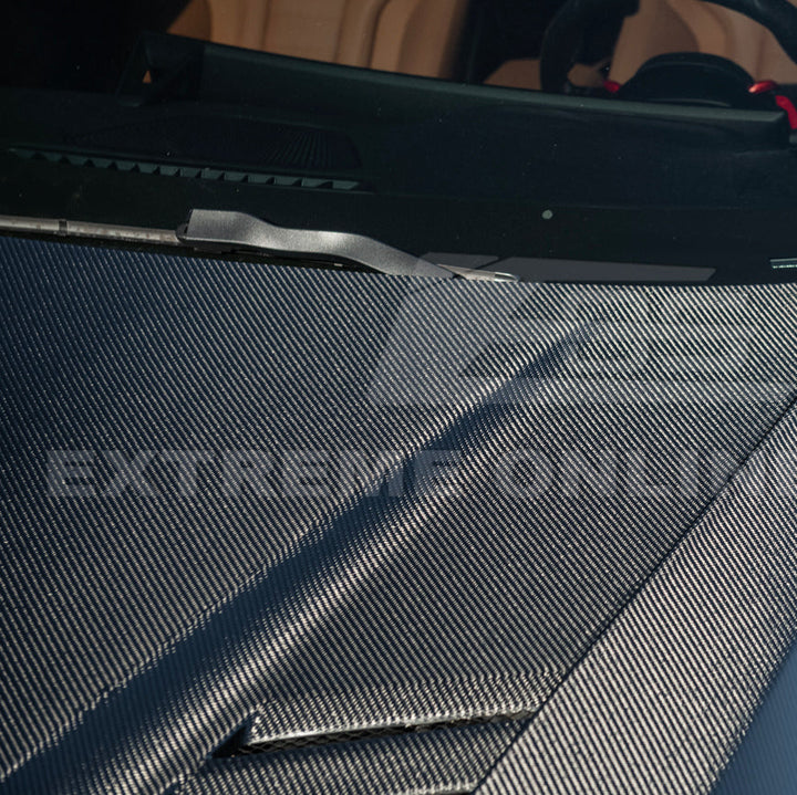 2023-Up BMW G87 M2 | V Style CARBON FIBER Front Vented Heat Extraction Hood