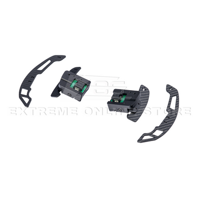 2015-23 Ford Mustang Steering Wheel Magnetic Paddle Shifter Pair