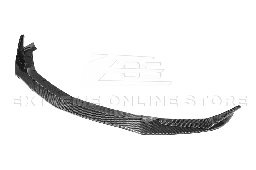 2020-24 Cadillac CT5-V Blackwing Package Style Carbon Fiber Front Lip Splitter Canards