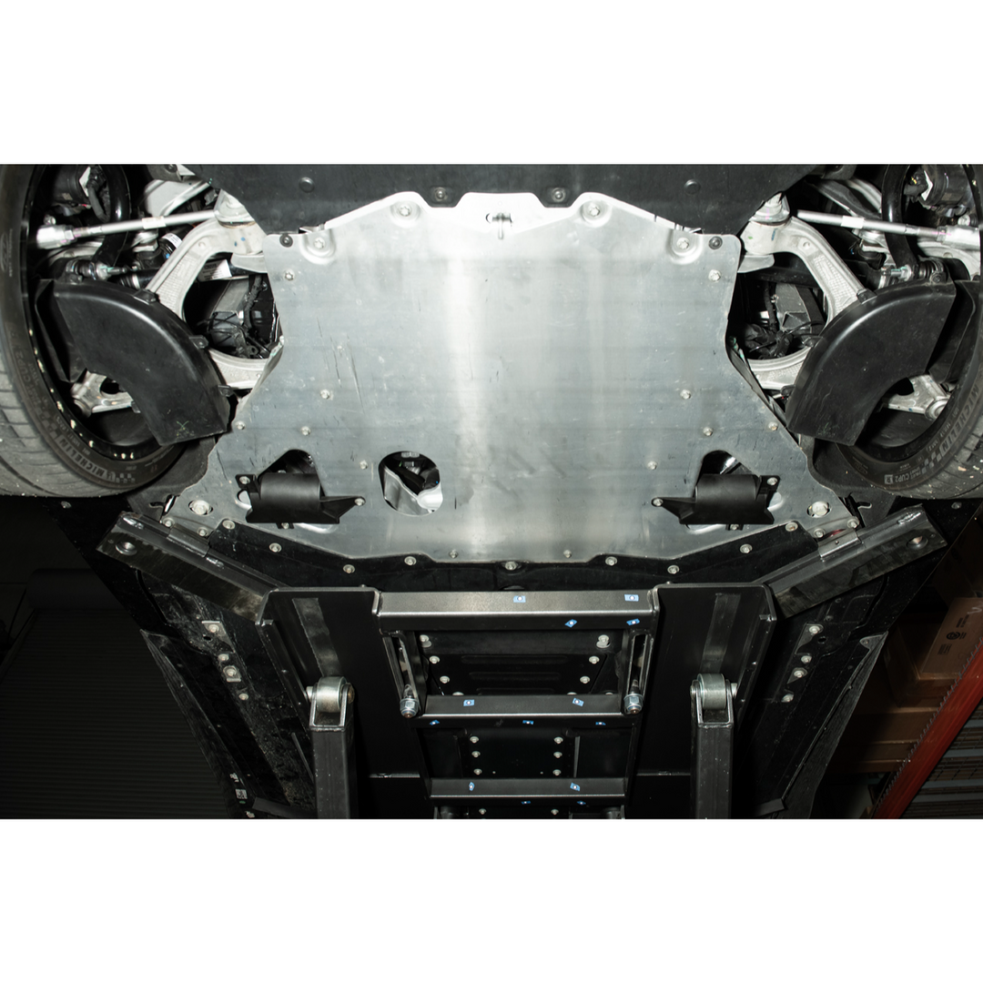 2020-Present Corvette C8 | EOS Performance Track Style Underbody Air Deflector Duct Scoops